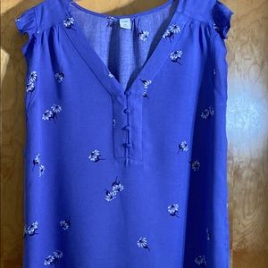 Old Navy Floral Top Blouse Size XS